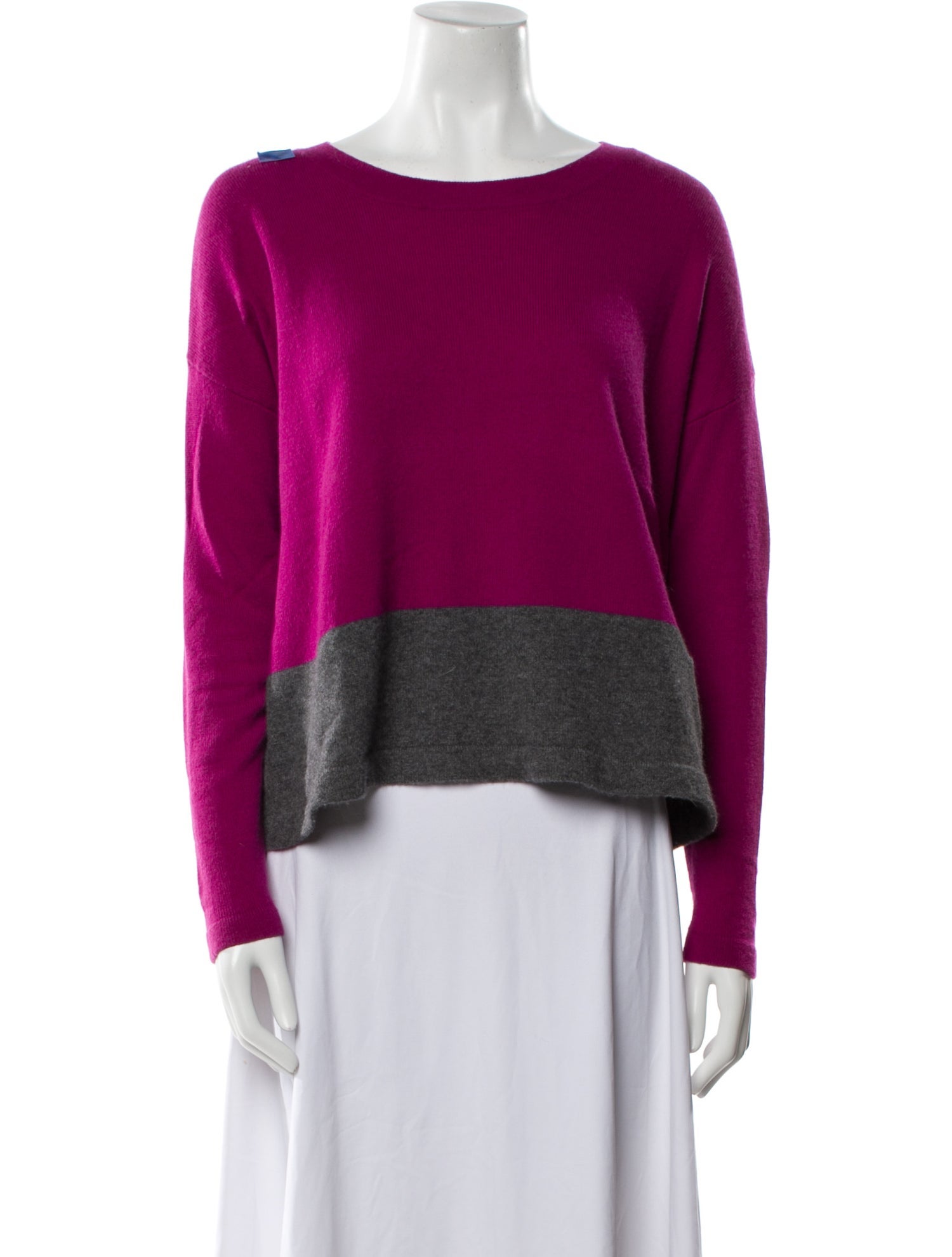 Allude Cashmere Scoop Neck Sweater