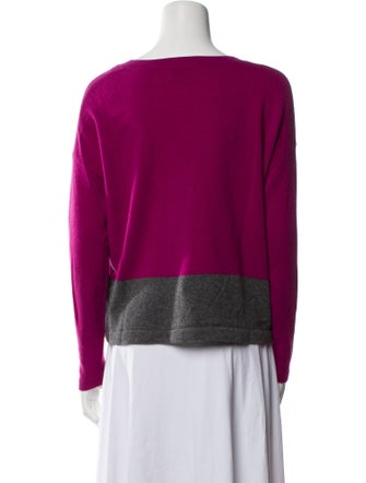 Allude Cashmere Scoop Neck Sweater