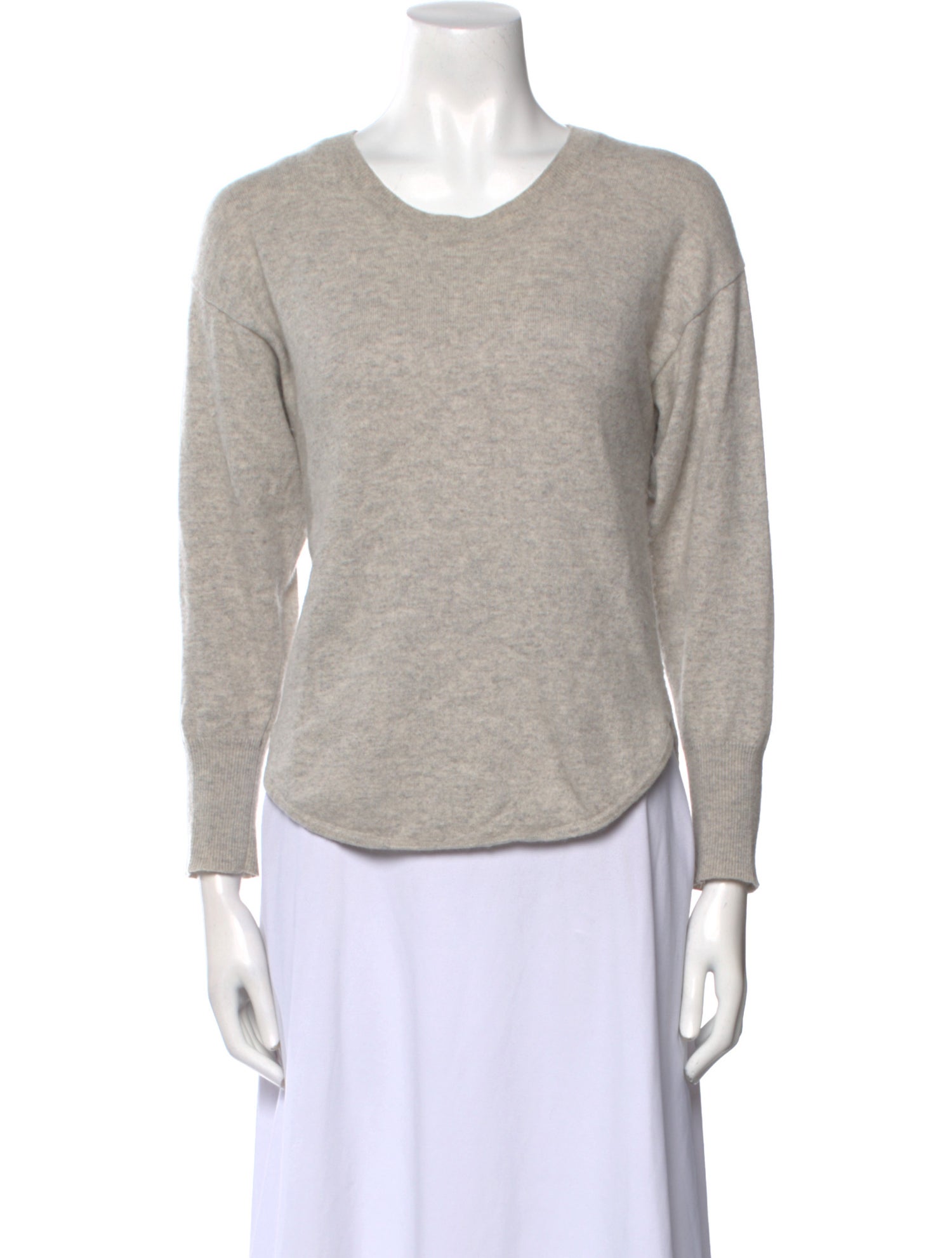 Allude Scoop Neck Sweater