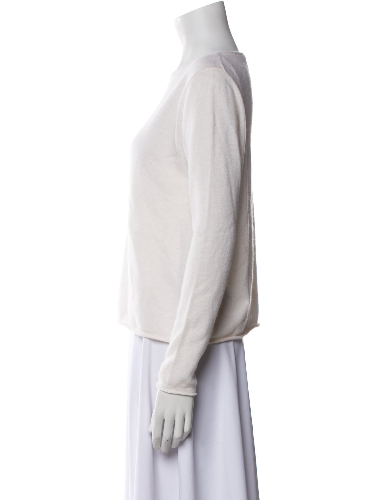 Allude Scoop Neck Sweater
