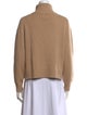 Allude Virgin Wool Mock Neck Sweater