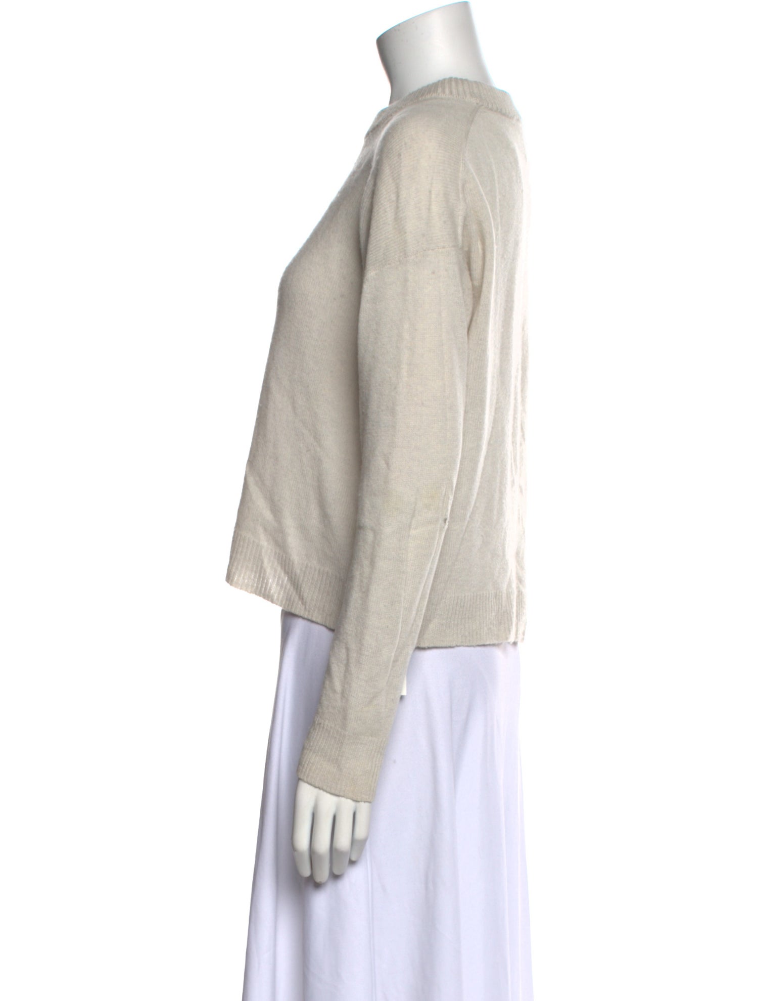 Allude Virgin Wool Crew Neck Sweater