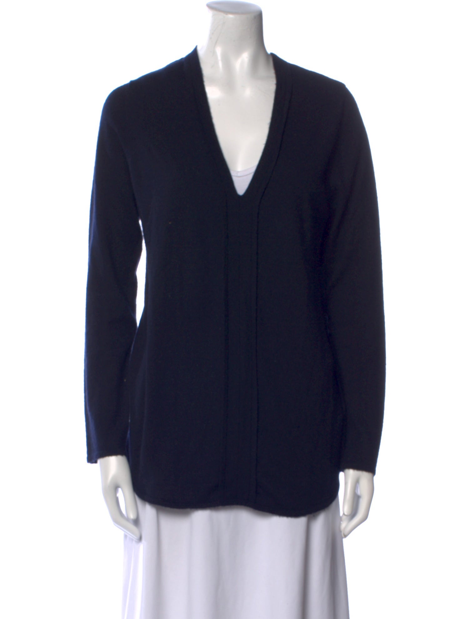 Allude Cashmere V-Neck Sweater