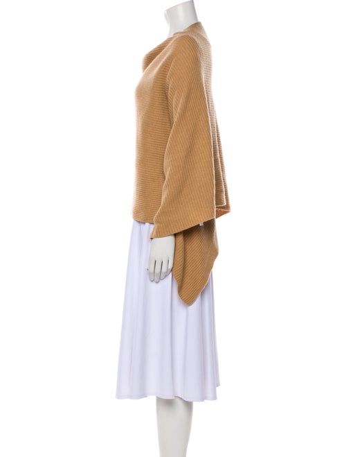 Allude Satin and Grosgrain Silk Cashmere Shawl
