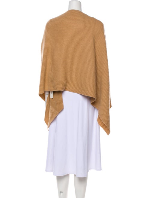 Allude Satin and Grosgrain Silk Cashmere Shawl