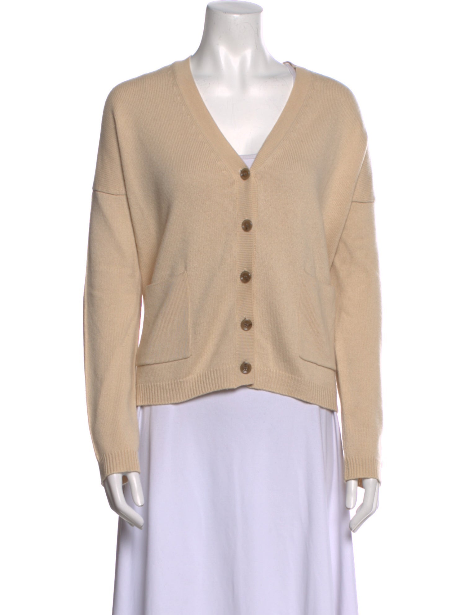 Allude Cashmere V-Neck Sweater