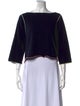 Allude Virgin Wool Bateau Neckline Sweater