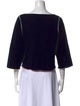 Allude Virgin Wool Bateau Neckline Sweater