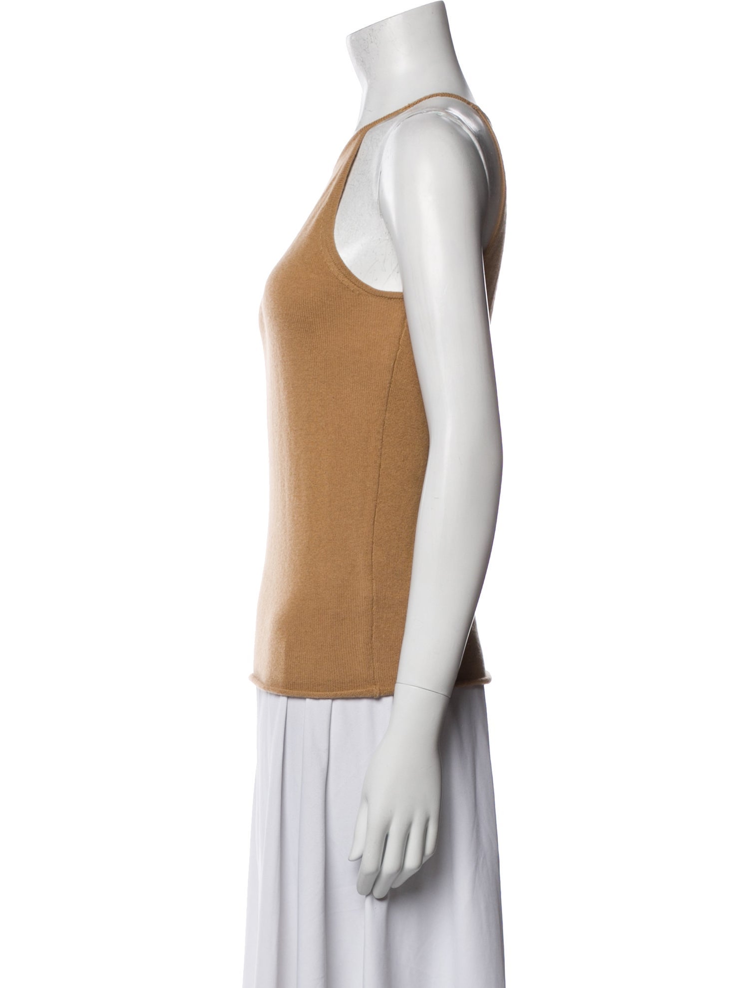 Allude Virgin Wool Halterneck Top