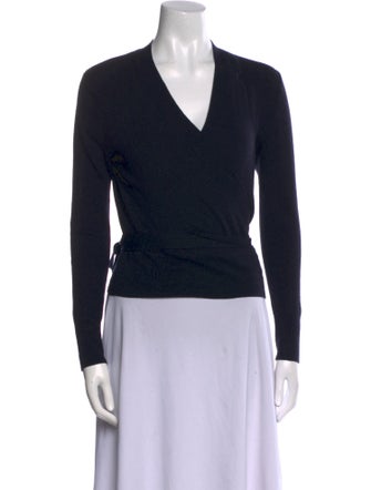 Allude Virgin Wool V-Neck Sweater