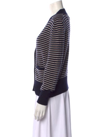 Allude Virgin Wool Striped Sweater
