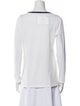 Allude Scoop Neck Long Sleeve Sweatshirt