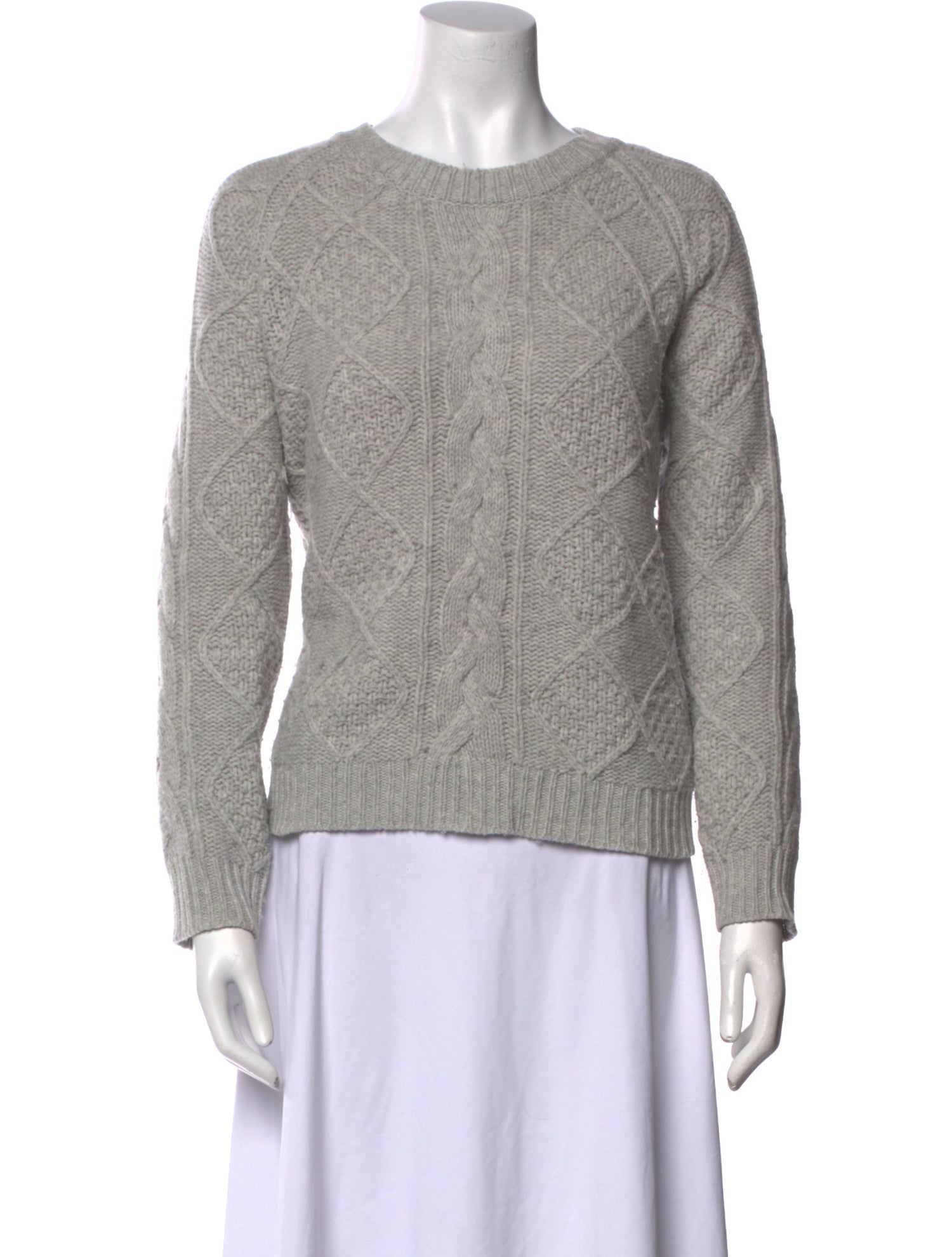 Allude Wool Crew Neck Sweater