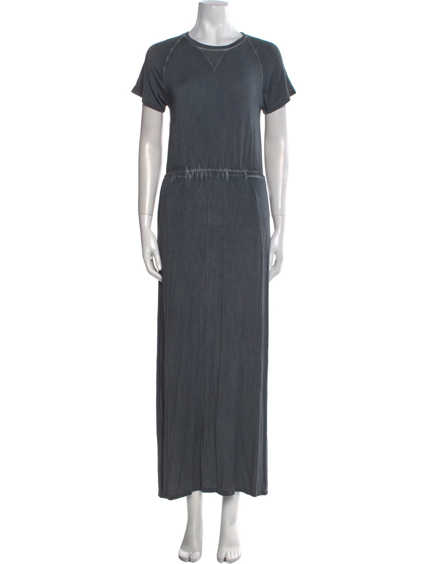 Allude Crew Neck Long Dress