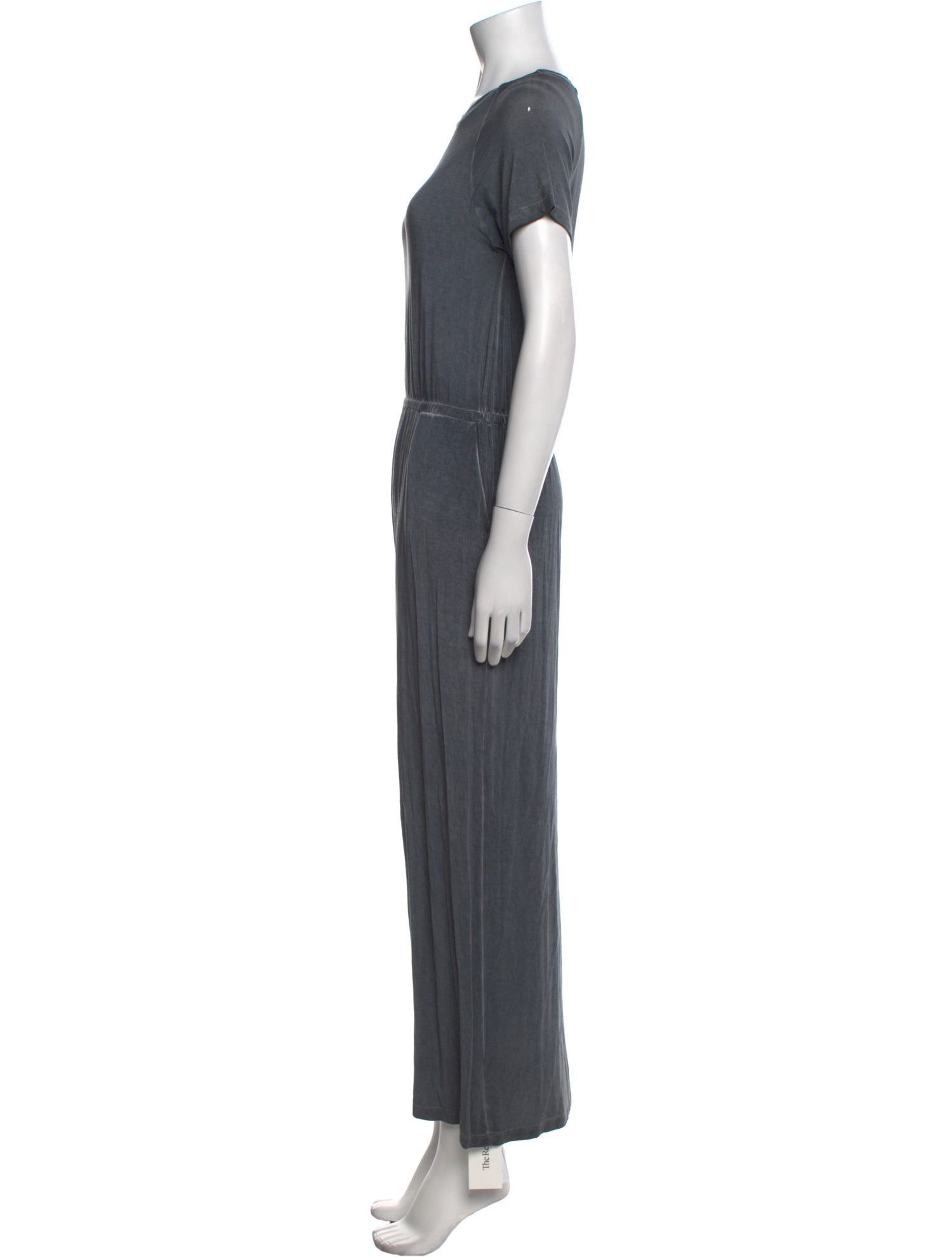 Allude Crew Neck Long Dress