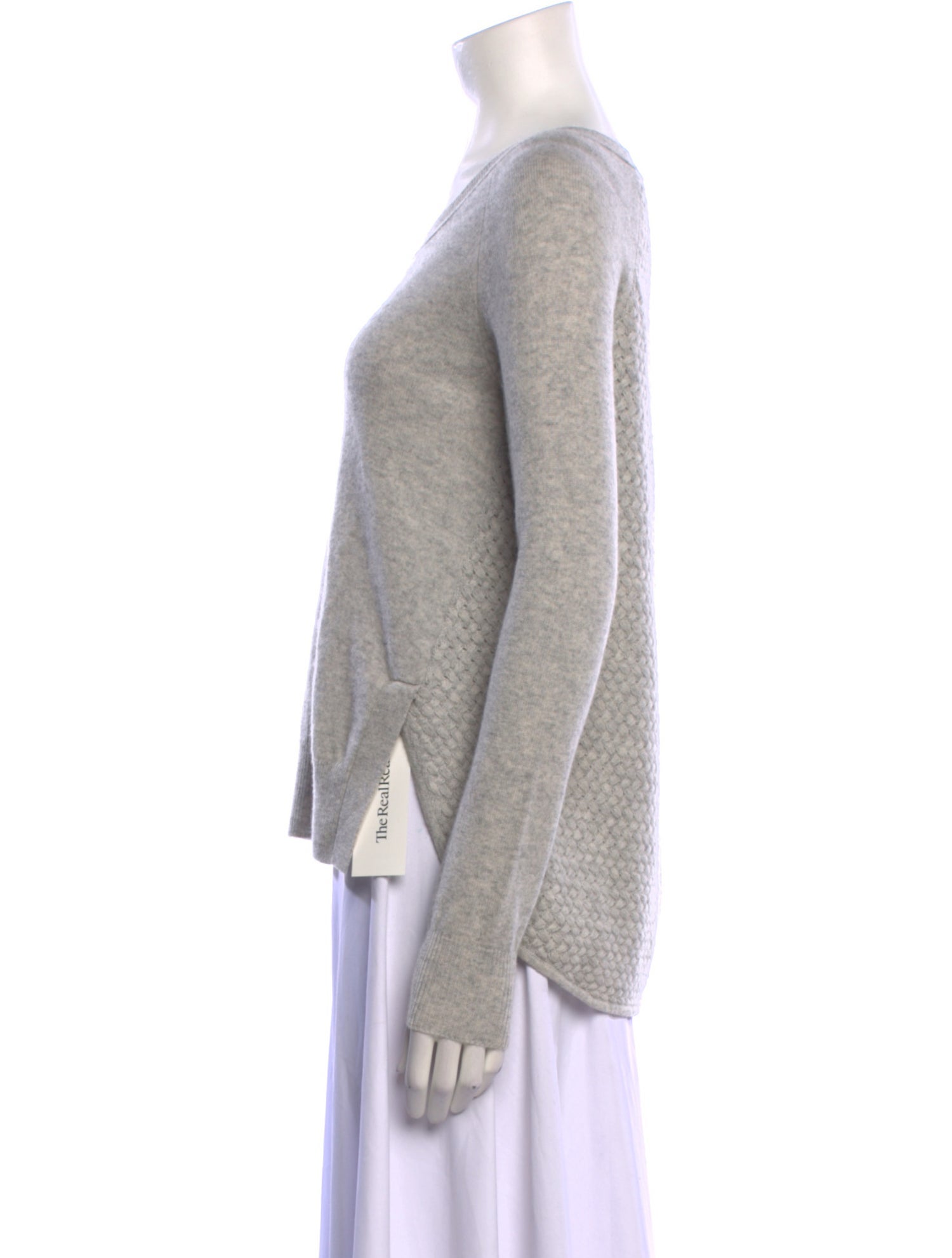 Allude Merino Wool Scoop Neck Sweater w/ Tags
