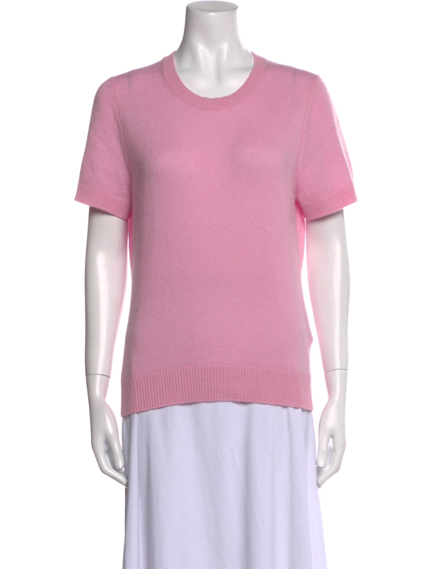 Allude Cashmere Crew Neck T-Shirt