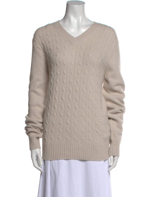 Allude Cashmere V-Neck Sweater
