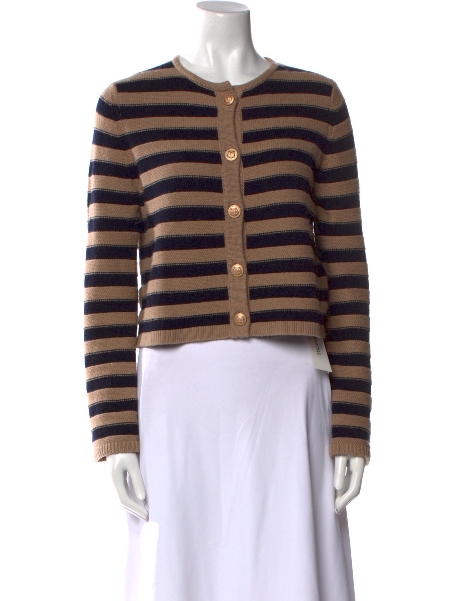 Allude Virgin Wool Striped Sweater