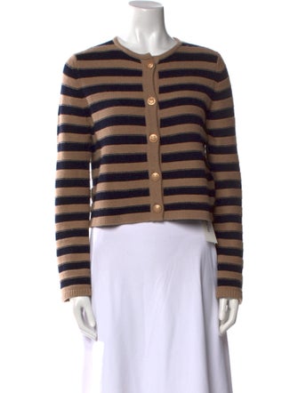 Allude Virgin Wool Striped Sweater