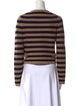 Allude Virgin Wool Striped Sweater