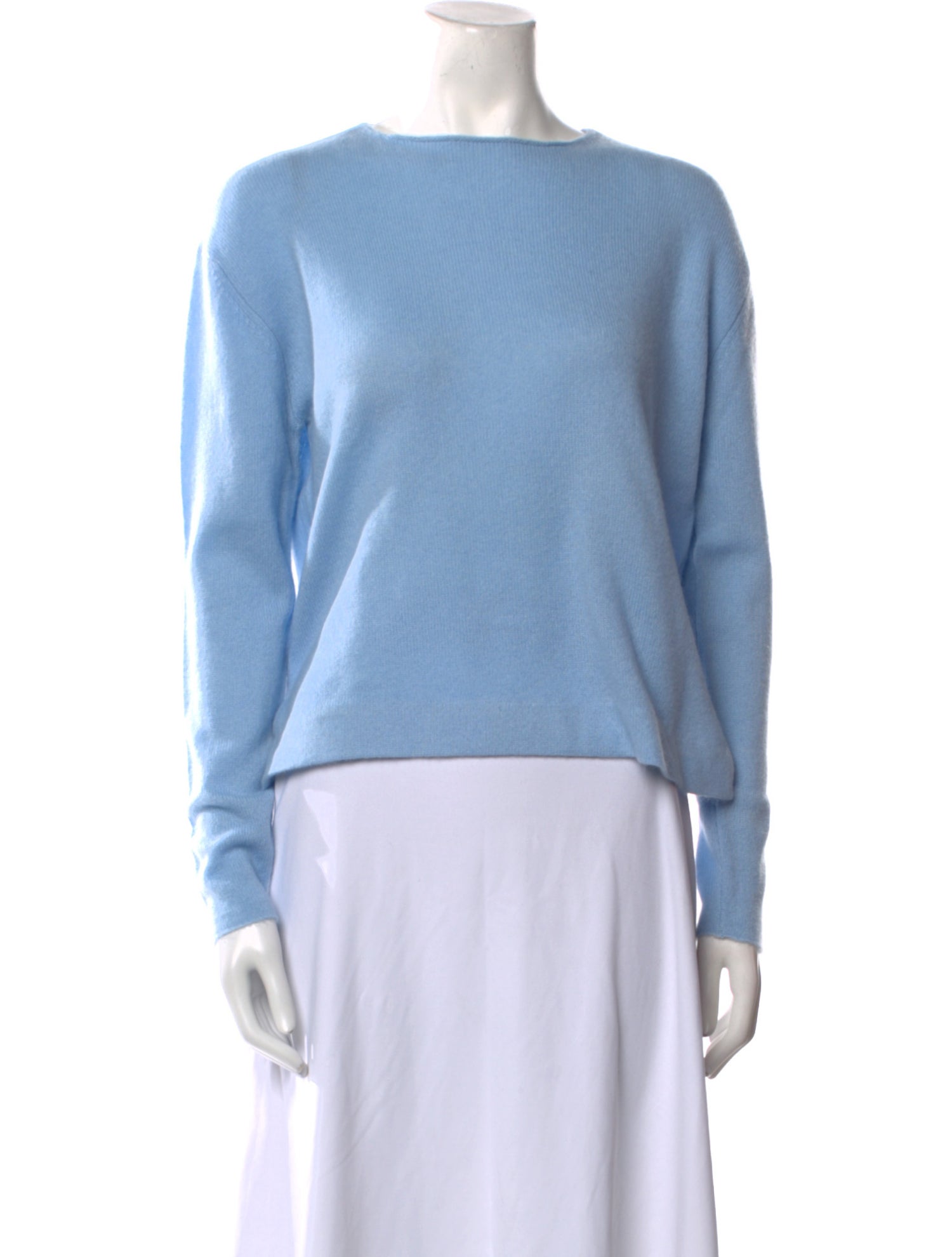 Allude Cashmere Bateau Neckline Sweater