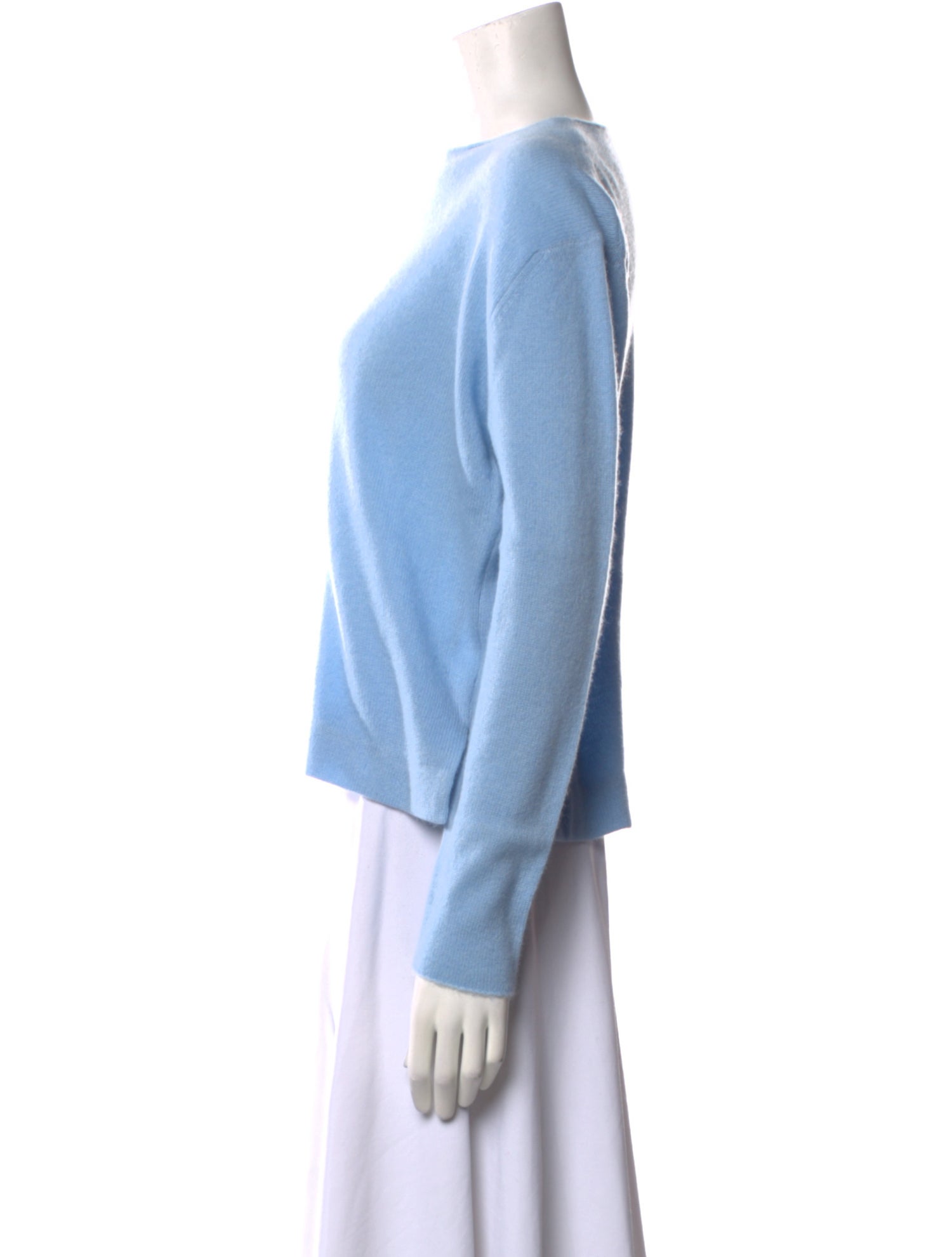 Allude Cashmere Bateau Neckline Sweater