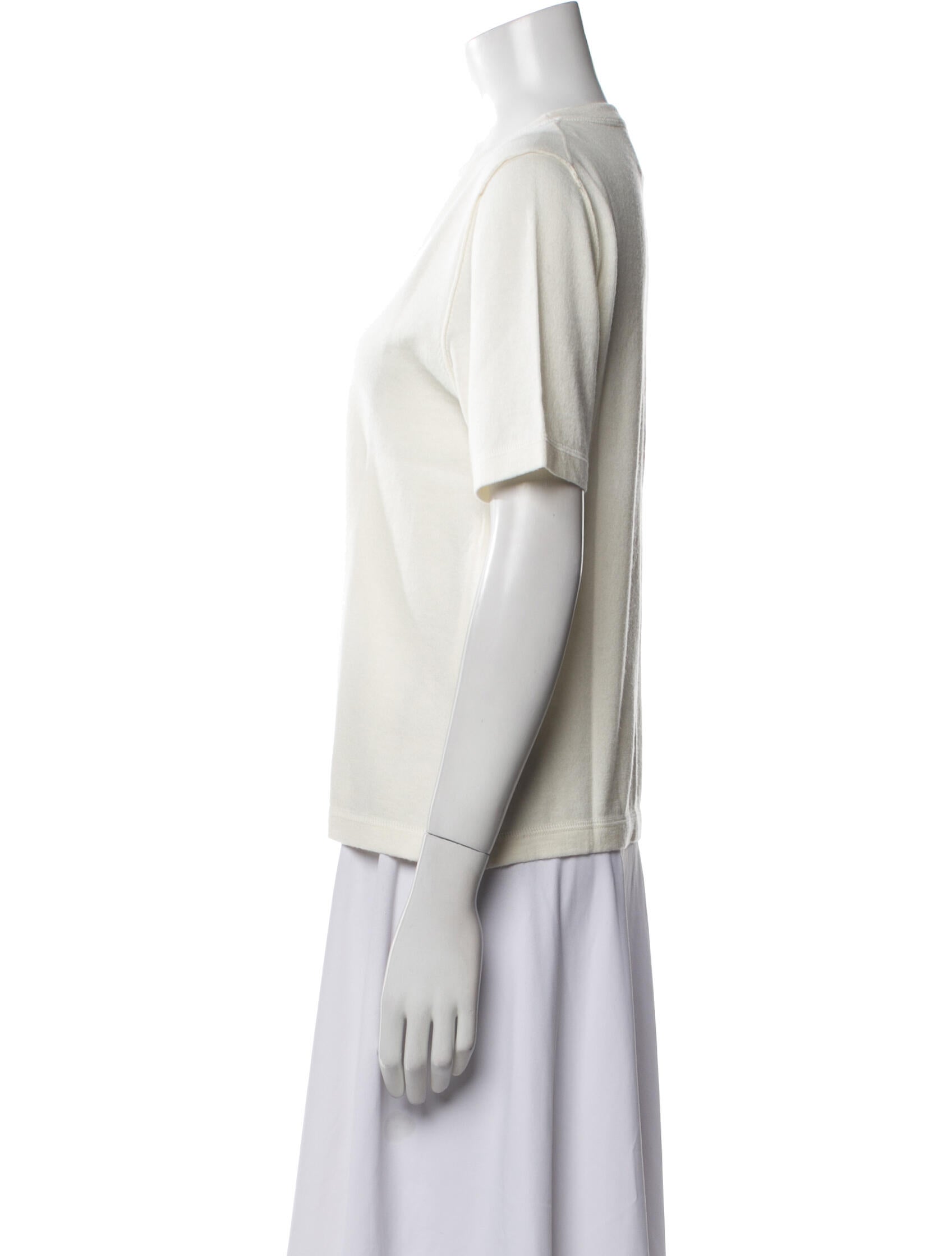 Allude Crew Neck Short Sleeve T-Shirt