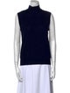 Allude Turtleneck Sleeveless Top