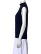 Allude Turtleneck Sleeveless Top
