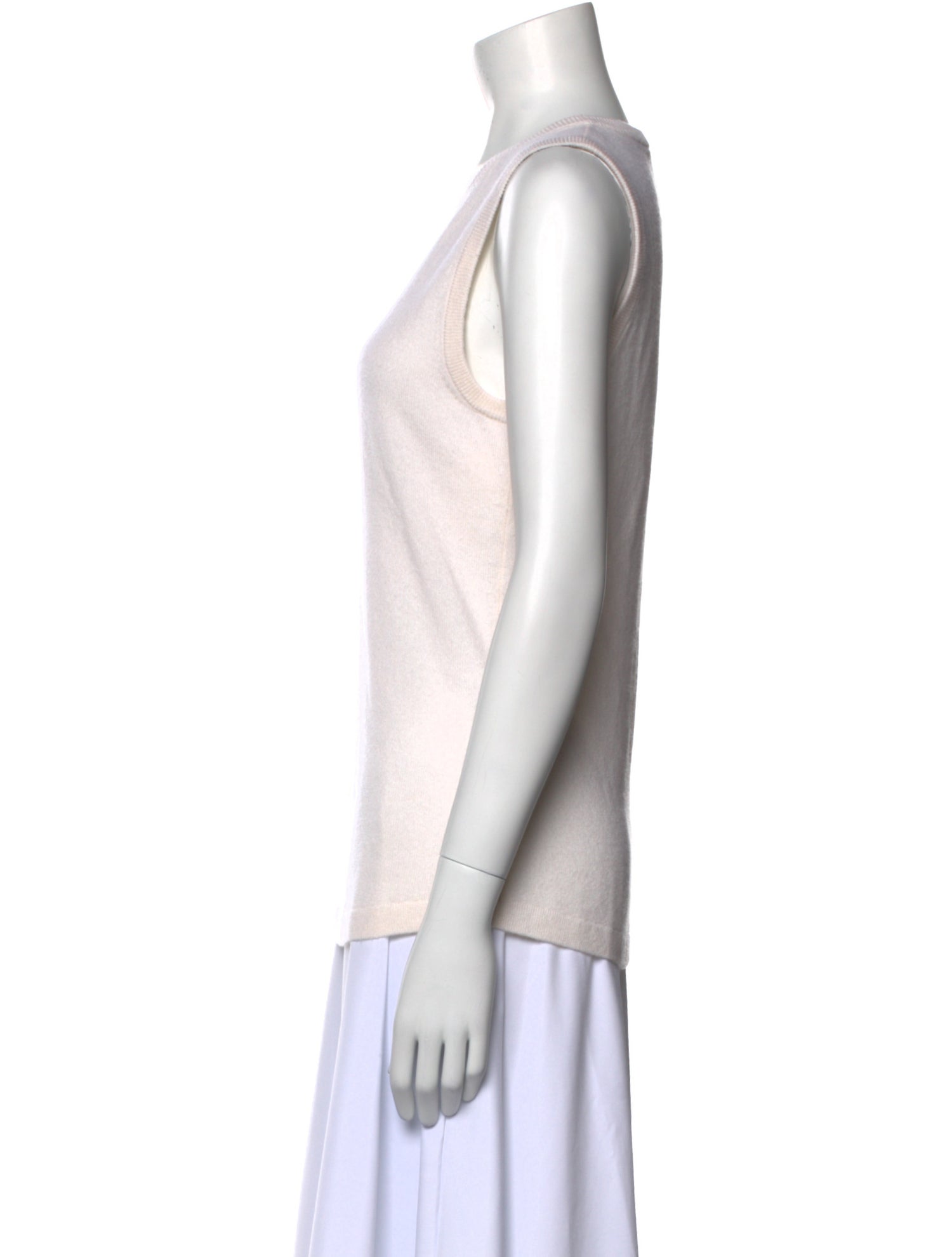 Allude Cashmere Scoop Neck Top