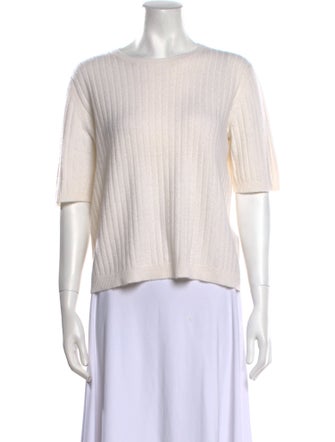 Allude Cashmere Bateau Neckline Sweater