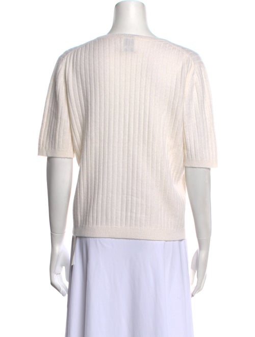 Allude Cashmere Bateau Neckline Sweater