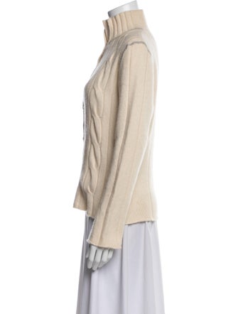 Allude Cashmere Mock Neck Sweater