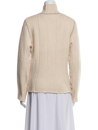 Allude Cashmere Mock Neck Sweater