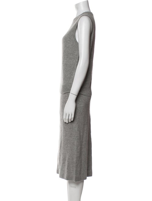 Allude Virgin Wool Skirt Set