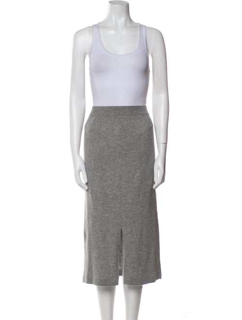Allude Virgin Wool Skirt Set