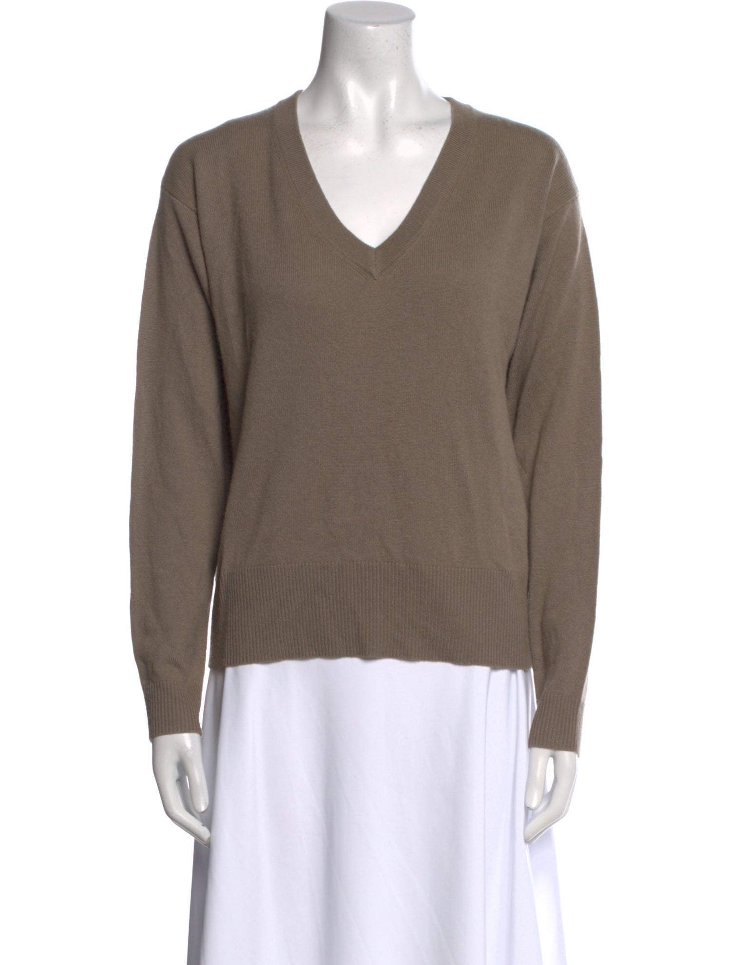 Allude Cashmere V-Neck Sweater
