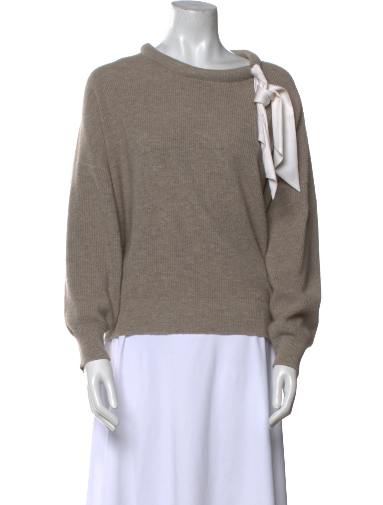 Allude Virgin Wool Crew Neck Sweater
