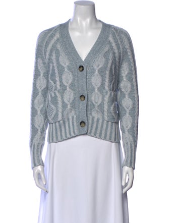 Allude Virgin Wool Patterned Sweater