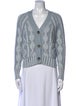 Allude Virgin Wool Patterned Sweater