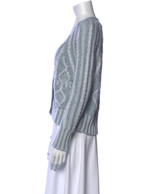 Allude Virgin Wool Patterned Sweater