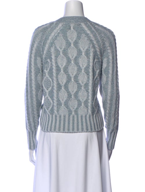 Allude Virgin Wool Patterned Sweater