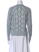 Allude Virgin Wool Patterned Sweater