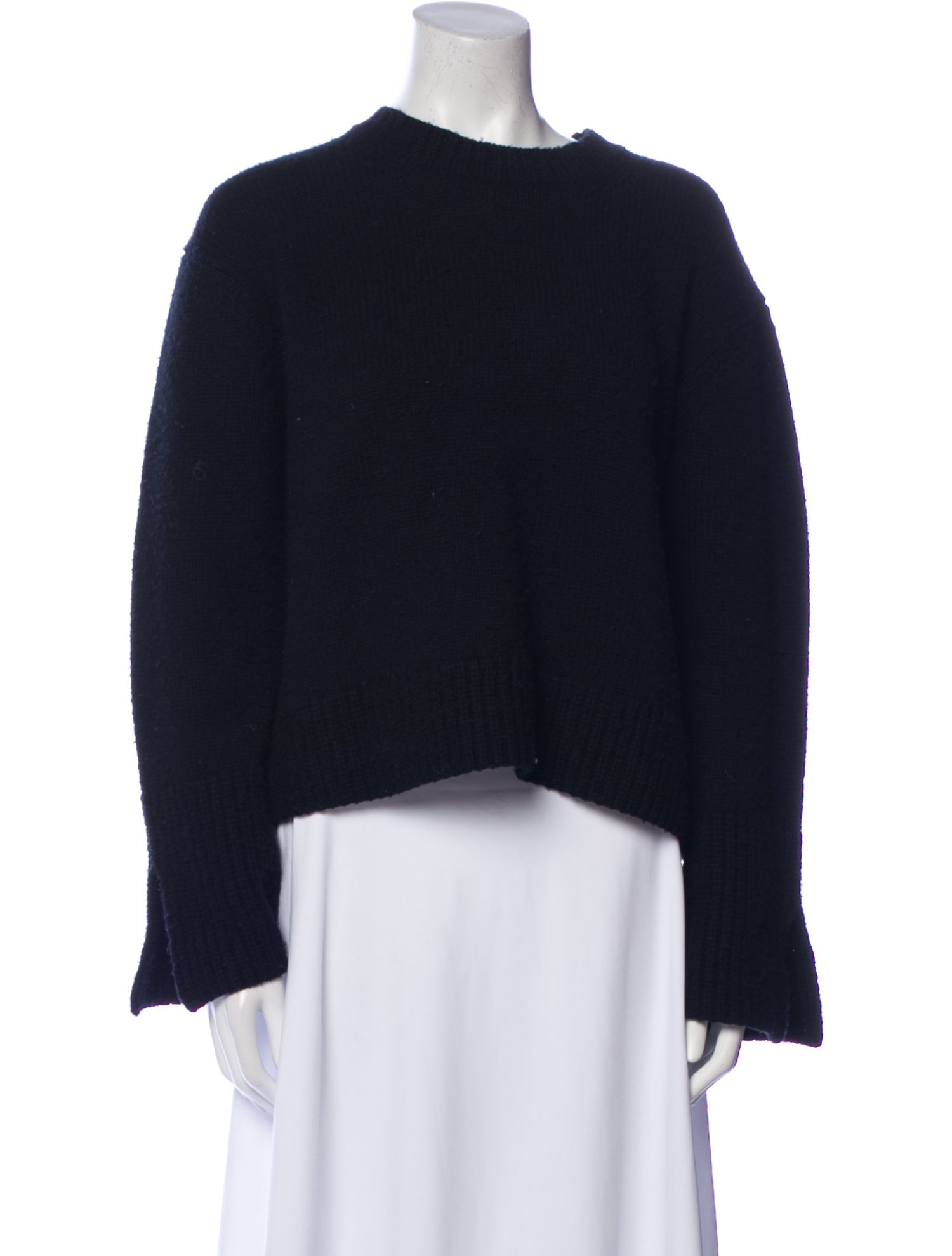 Allude Virgin Wool Crew Neck Sweater