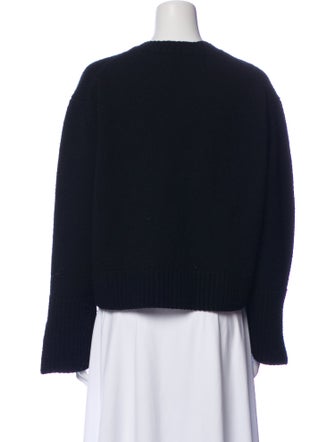 Allude Virgin Wool Crew Neck Sweater
