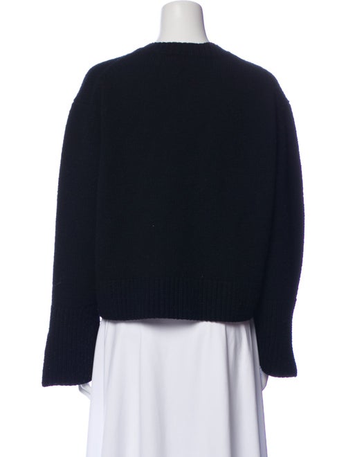 Allude Virgin Wool Crew Neck Sweater