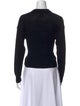 Allude Virgin Wool Mock Neck Sweatshirt