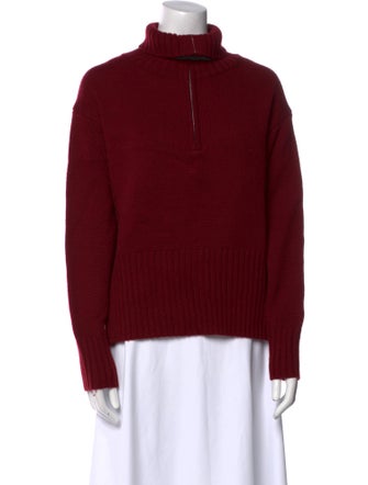 Allude Virgin Wool Turtleneck Sweater
