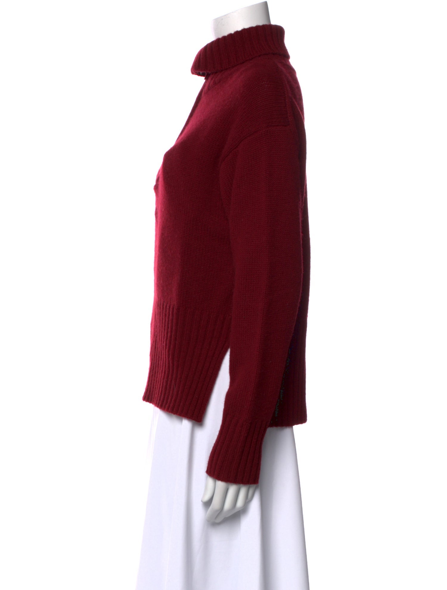 Allude Virgin Wool Turtleneck Sweater